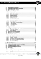 HSR Benelli S4 Standup Service Manual service manual preview page 9