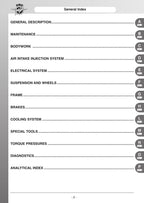 MV Agusta F3 675 800 ORO AGO Service Manual 2014-2018 Motorcycle service manual preview page 8