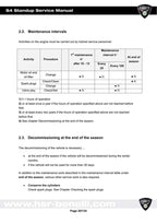 HSR Benelli S4 Standup Service Manual service manual preview page 5