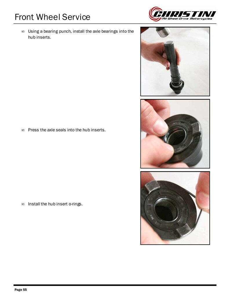 Christini AWD 450 450DS Service Manual 2012-2016 Motorcycle service manual preview page 3