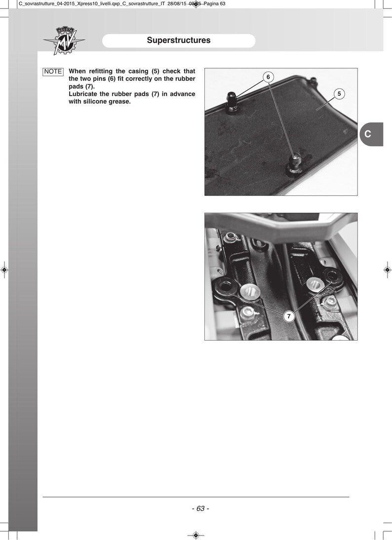 MV Agusta Turismo Veloce 800 Service Manual service manual preview page 5