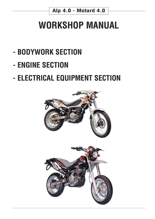 Betamotor Alp 4.0 Motard 4.0 Service Manual service manual preview page 2