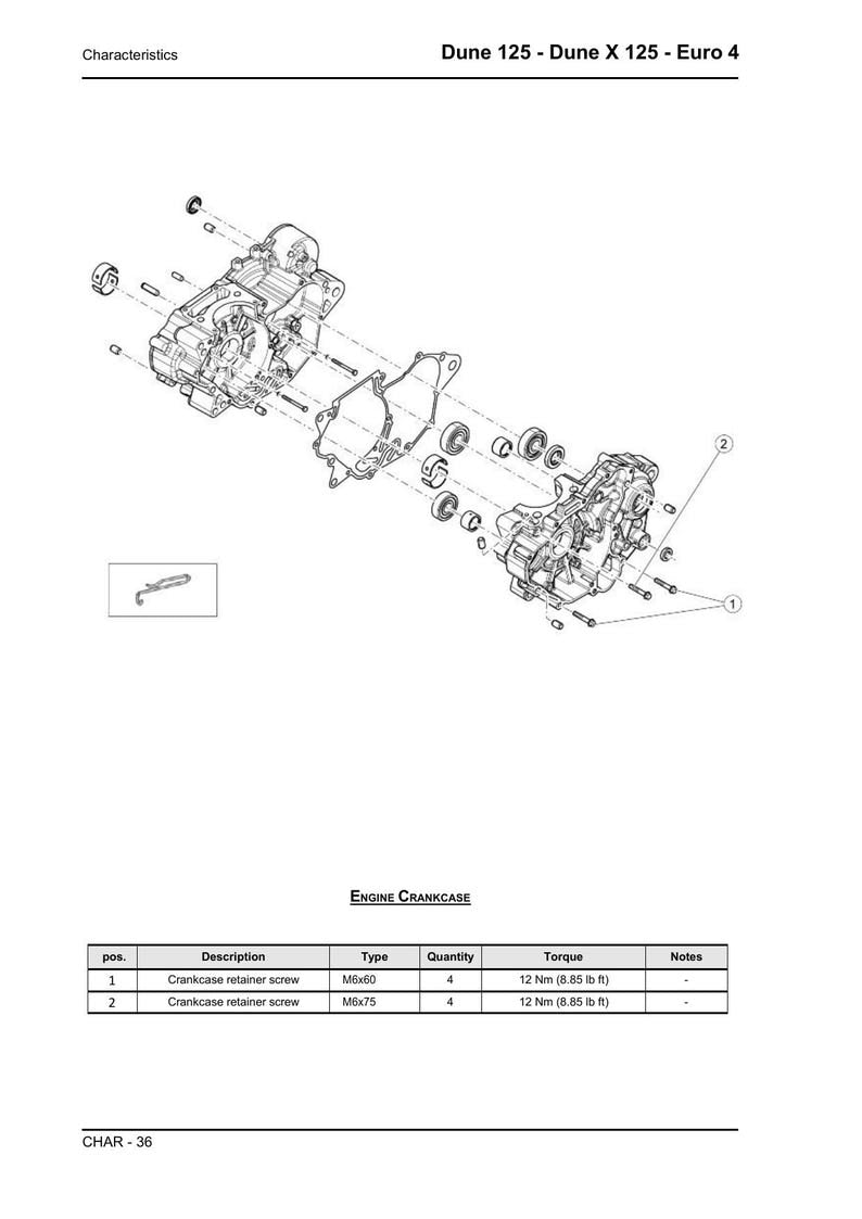 Malaguti Dune 125 Dune X 125 Service Manual service manual preview page 7