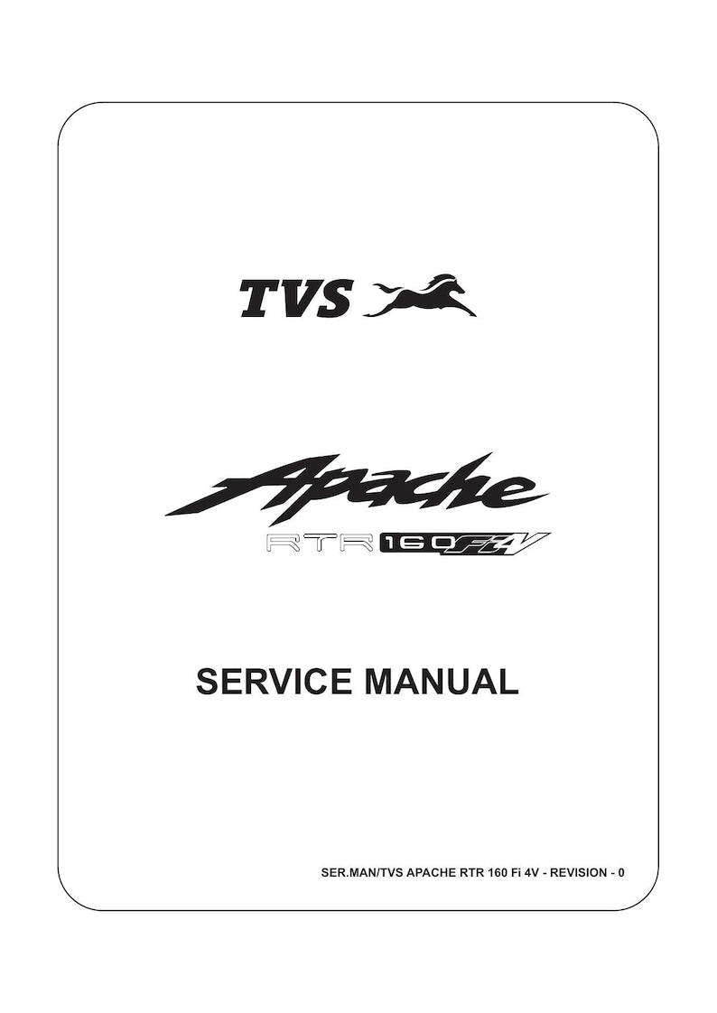 TVS Apache RTR 160 4V Service Manual service manual preview page 2