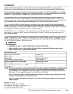 Club Car Carryall 500 700 Service Manual 2015-2019 UTV service manual preview page 3