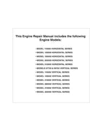 Briggs Stratton Single Cylinder OHV Service Manual 2009-2013 Small Engine service manual preview page 8