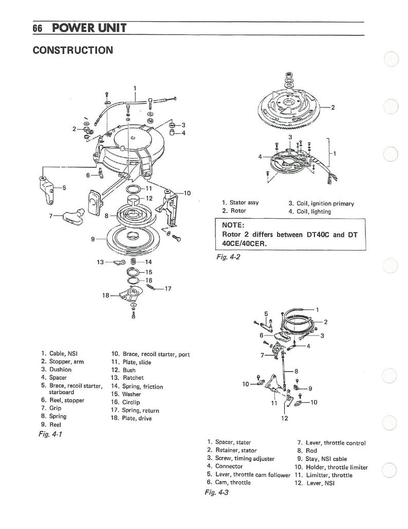 Suzuki DT40 Outboard Service Manual service manual preview page 5
