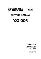 Yamaha YXZ1000R Service Manual service manual preview page 2