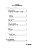Yamaha YDRA YDRE Golf Car Service Manual 2016-2020 Golf Cart service manual preview page 7