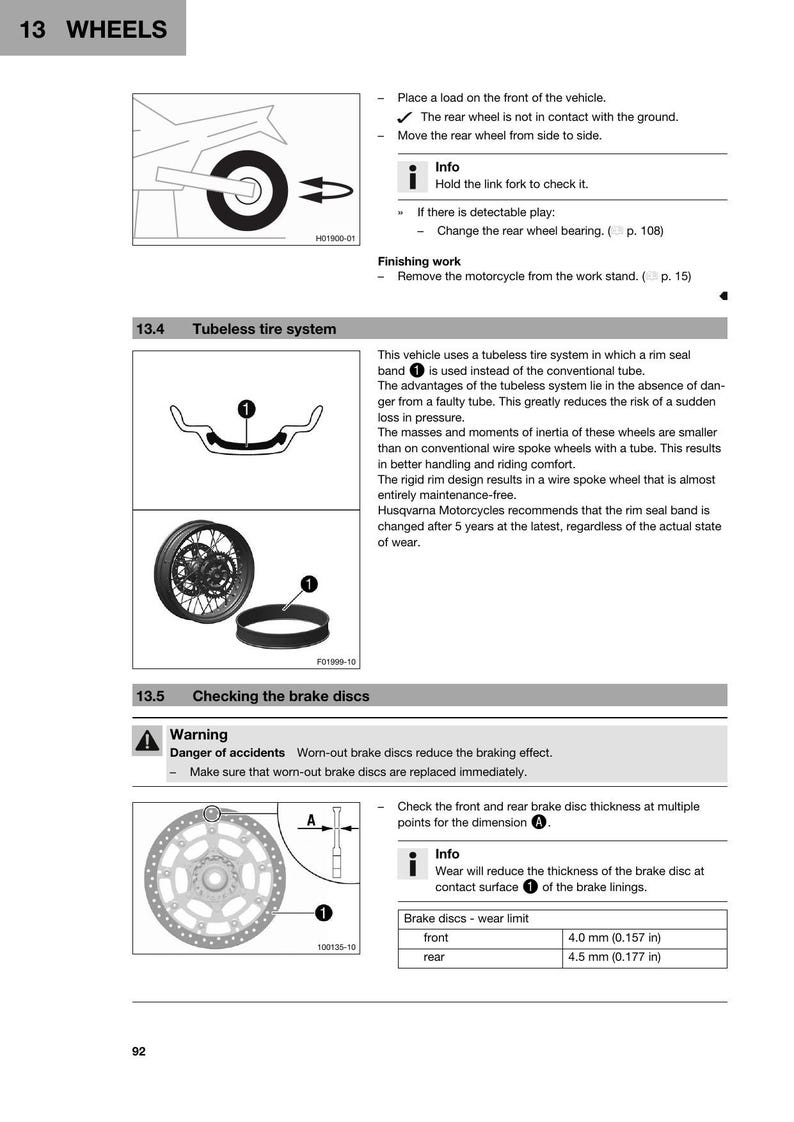 Husqvarna Svartpilen 701 Service Manual service manual preview page 6