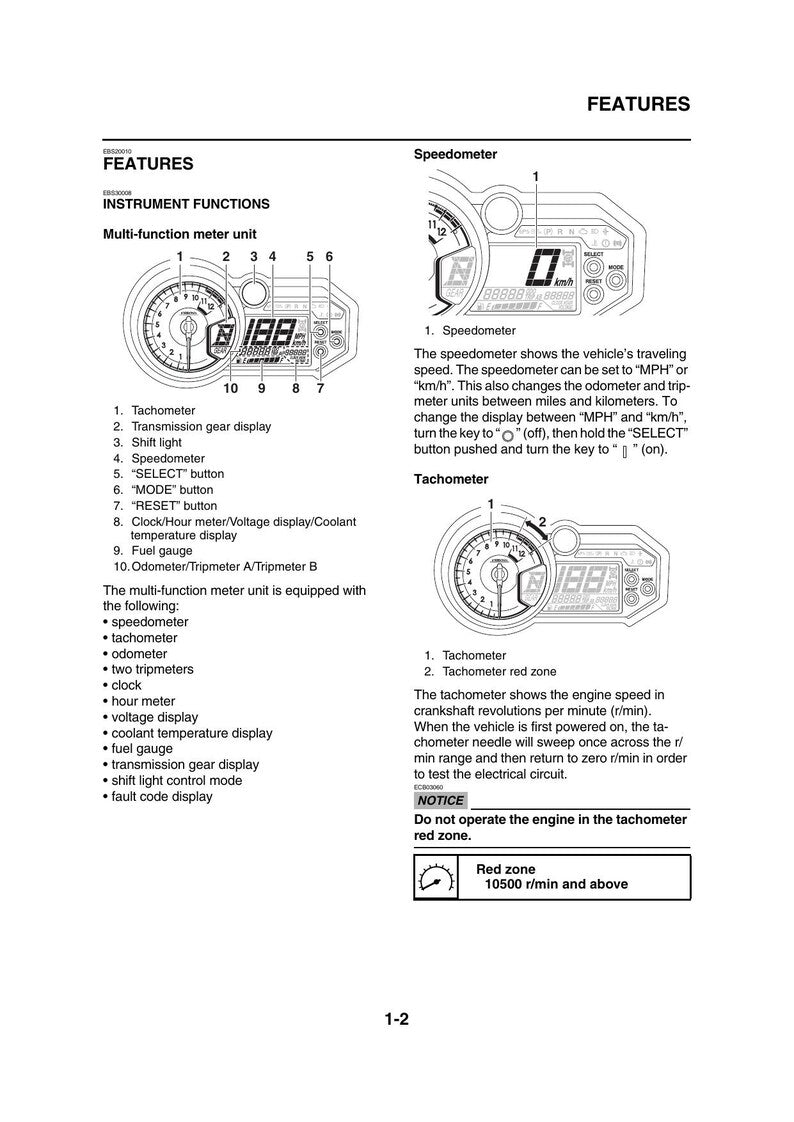 Yamaha YXZ1000R Service Manual service manual preview page 3