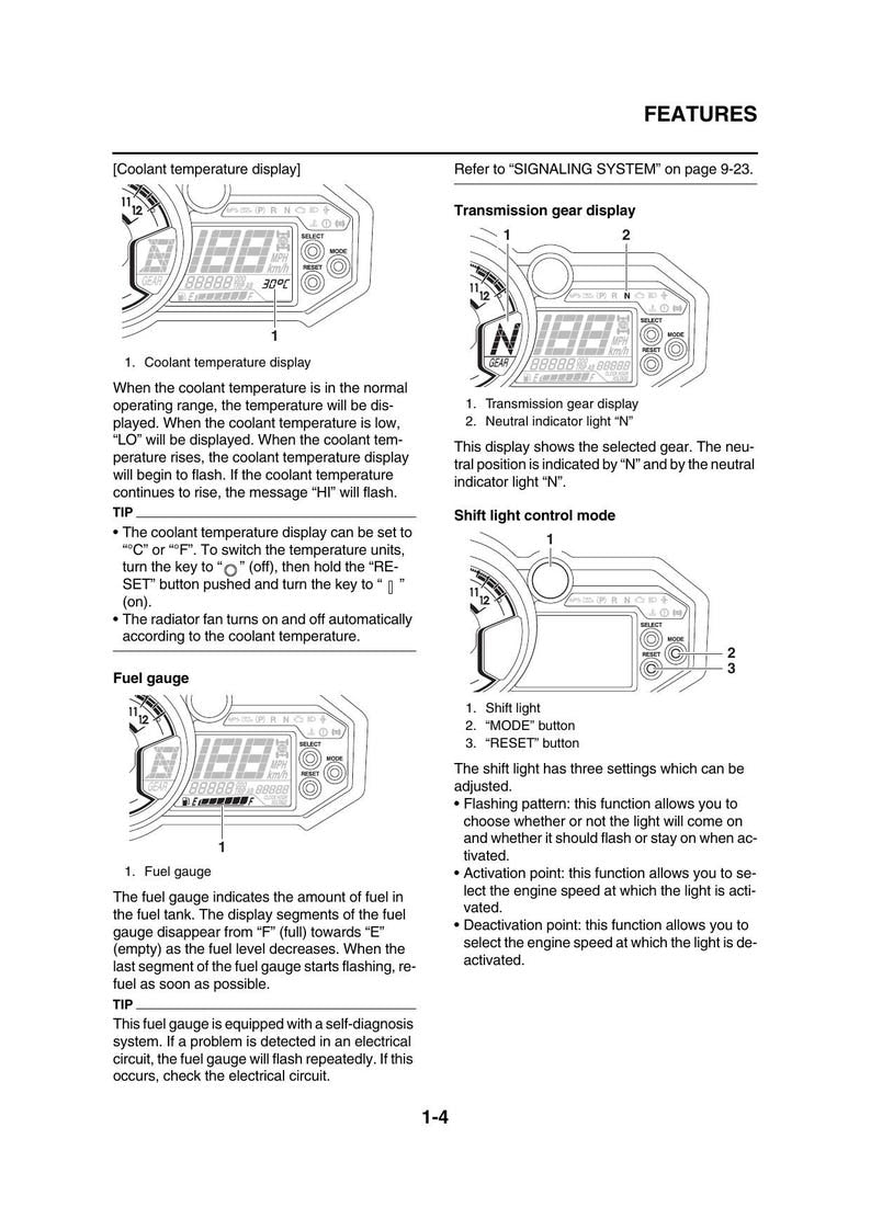 Yamaha YXZ1000R Service Manual service manual preview page 4