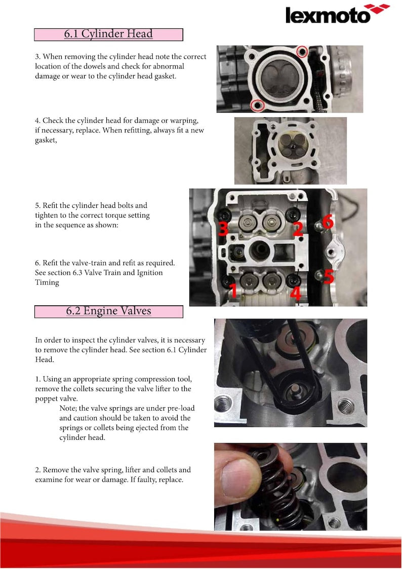 Lexmoto LXR 125 Service Manual service manual preview page 3