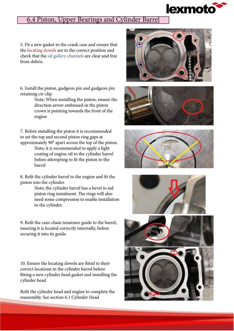 Lexmoto LXR 125 Service Manual service manual preview page 4