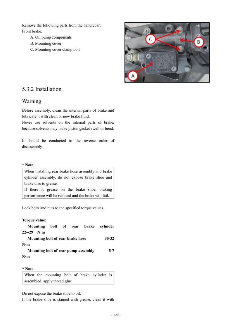 Keeway Cityblade 125 Service Manual service manual preview page 4