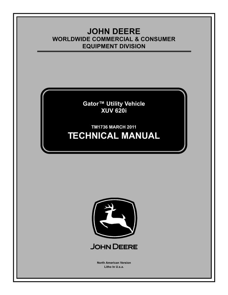 John Deere Gator XUV 620i Service Manual service manual preview page 2