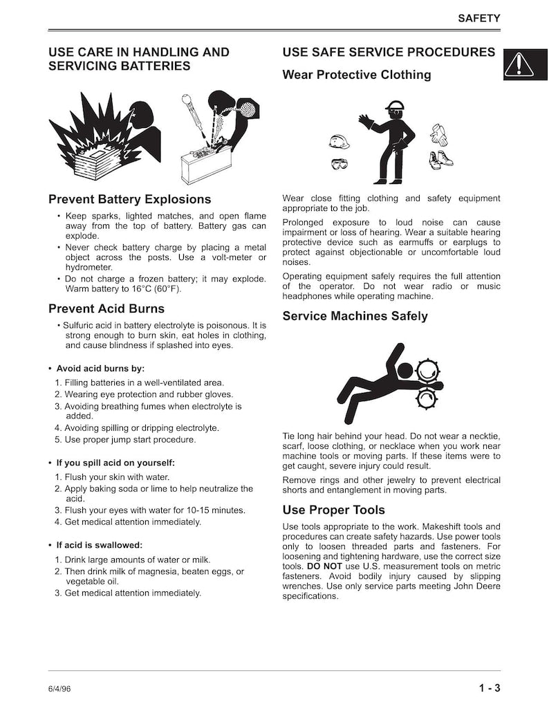 John Deere LX172 LX173 LX176 lx178 lx186 lx188 Service Manual service manual preview page 8