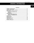 Suzuki DF2.5 Four Stroke Outboard Service Manual service manual preview page 8