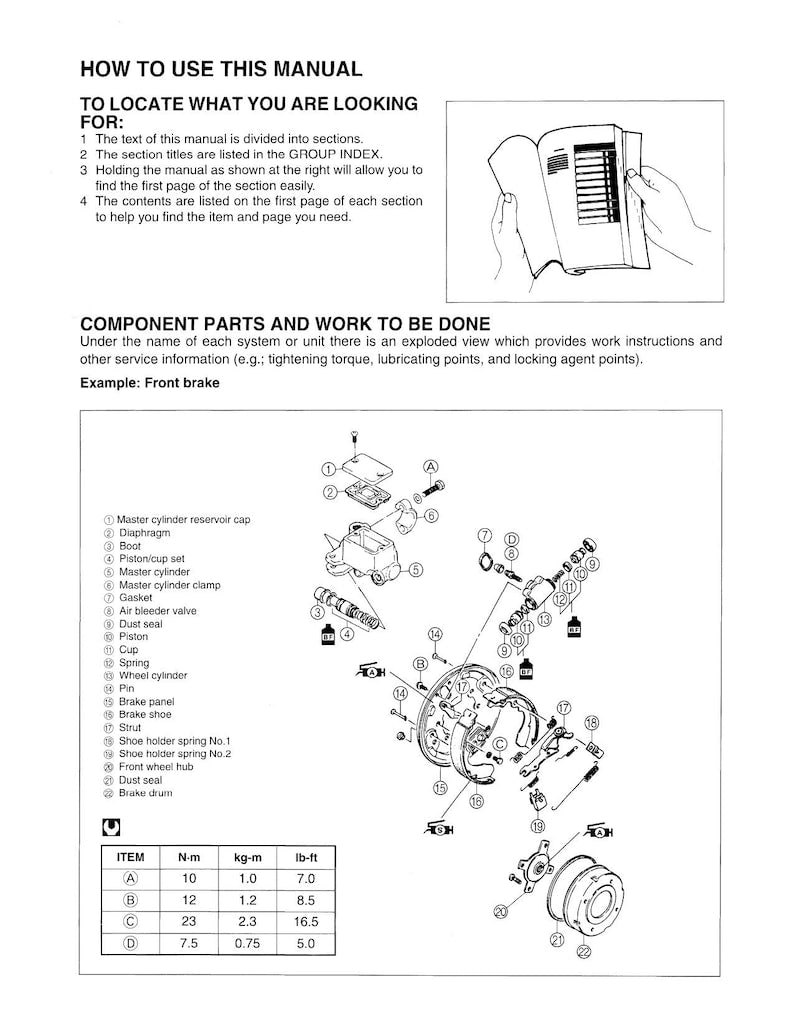 Suzuki King Quad 300 Service Manual service manual preview page 8