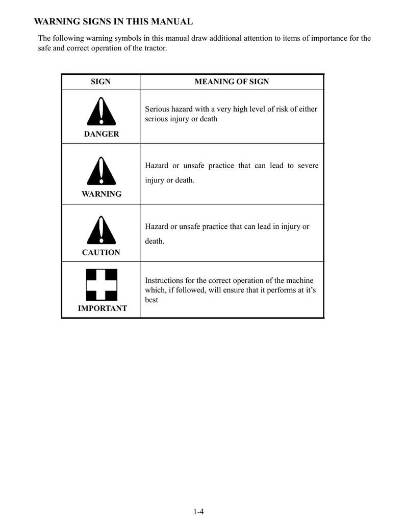 TYM T754 Power Shuttle Service Manual service manual preview page 10