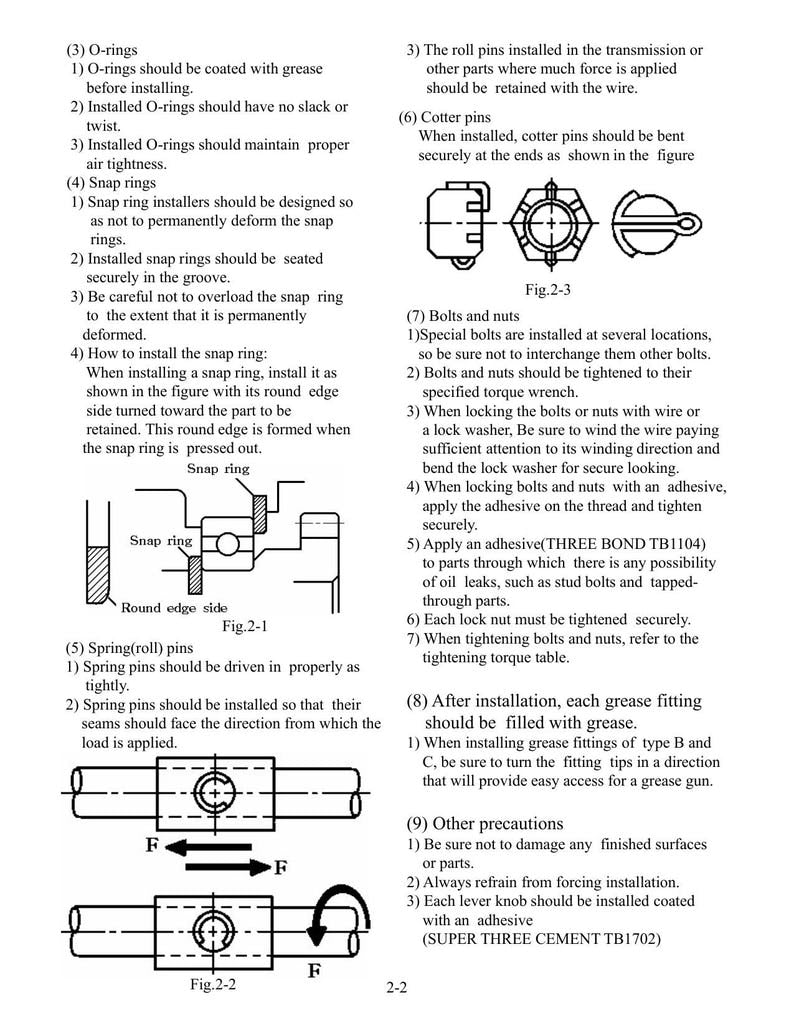 TYM T754 Power Shuttle Service Manual service manual preview page 3