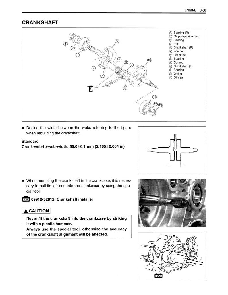 Suzuki King Quad 300 Service Manual service manual preview page 4