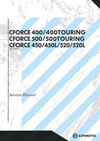 CFMOTO CFORCE 400 500 450 520 Service Manual 2025-2026 ATV service manual preview page 2