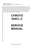 CFMOTO 450CL-C Service Manual service manual preview page 2