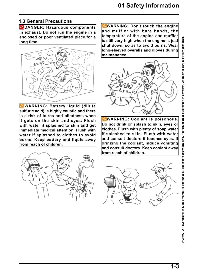 CFMOTO 675SS Service Manual service manual preview page 6