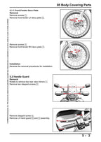 CFMOTO IBEX 450 Service Manual 2023-2026 Motorcycle service manual preview page 4