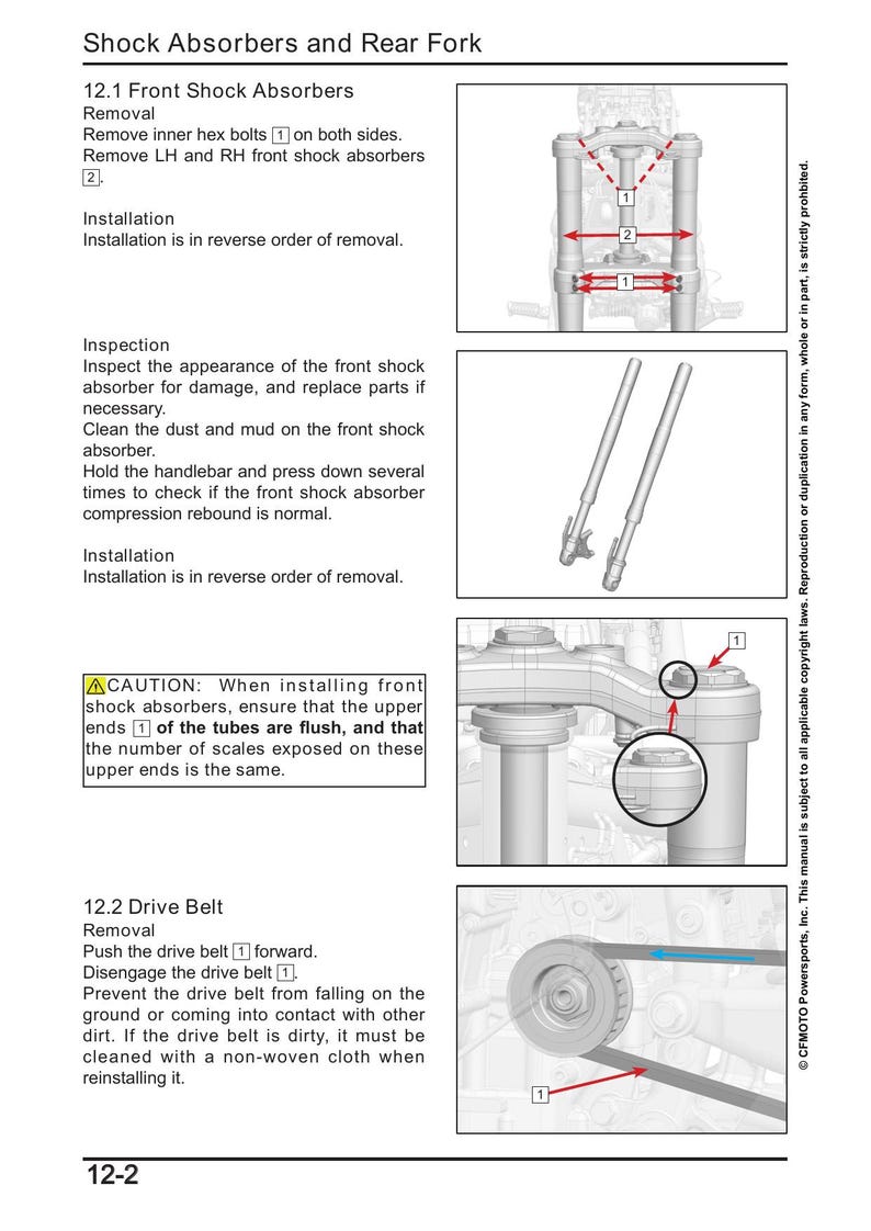 CFMOTO 450CL-C Service Manual service manual preview page 4