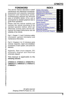 CFMOTO UFORCE 800 XL Service Manual service manual preview page 3
