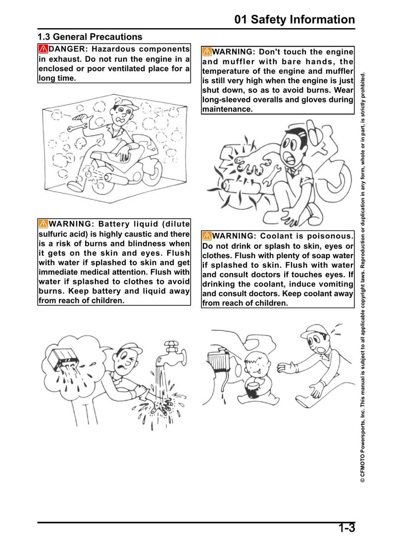 CFMOTO 675NK Service Manual service manual preview page 7