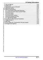 CFMOTO UFORCE 1000 Service Manual service manual preview page 7