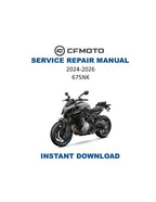CFMOTO 675NK Service Manual PDF service repair manual cover