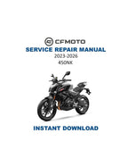 CFMOTO 450NK Service Manual PDF service repair manual cover