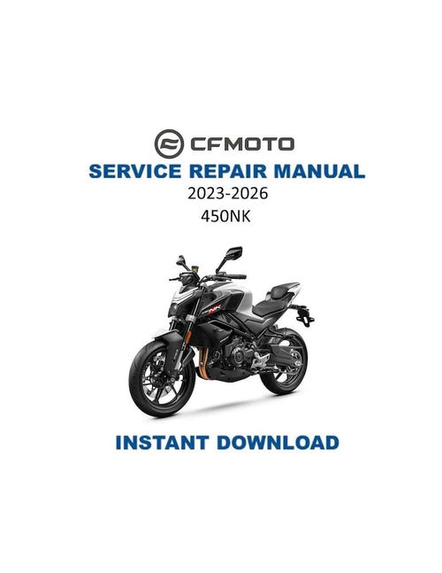 CFMOTO 450NK Service Manual PDF service repair manual cover