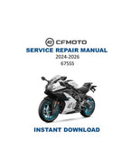 CFMOTO 675SS Service Manual PDF service repair manual cover