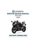 CFMOTO 450SS Service Manual PDF service repair manual cover