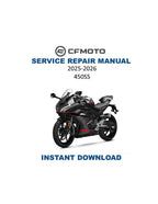 CFMOTO 450SS Service Manual PDF service repair manual cover