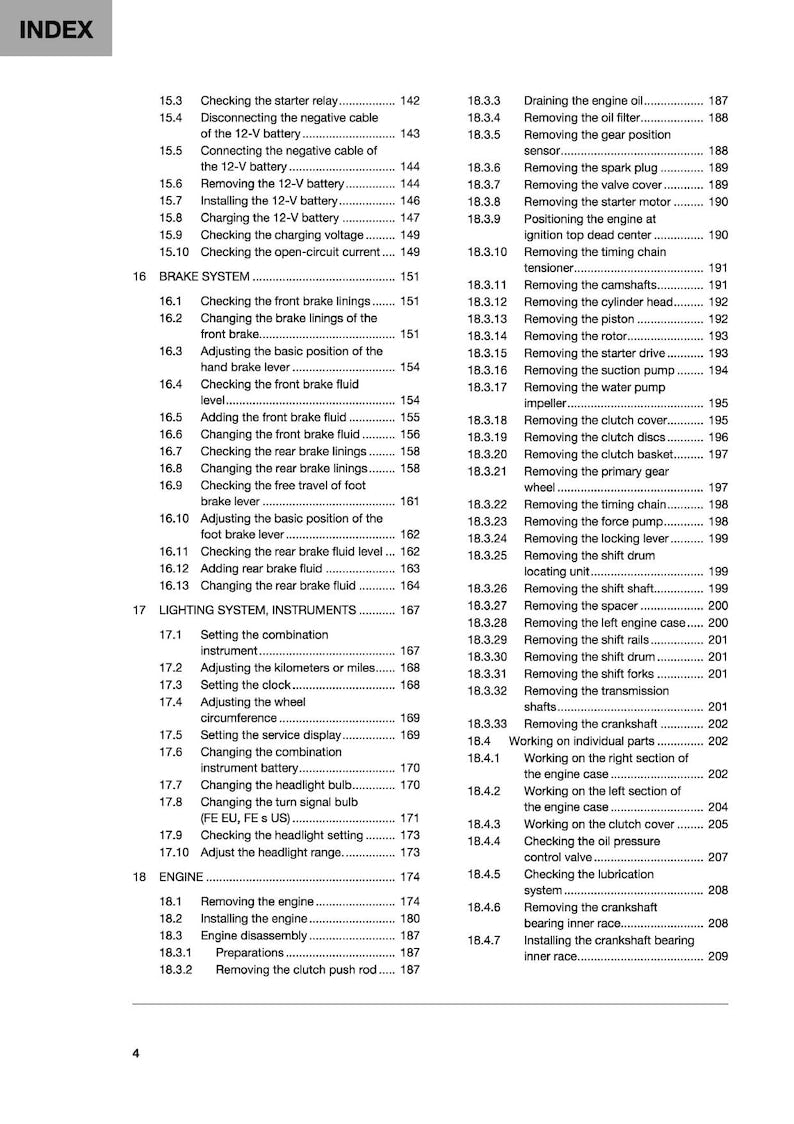 Husqvarna FE 350 FE 350s Service Manual service manual preview page 9