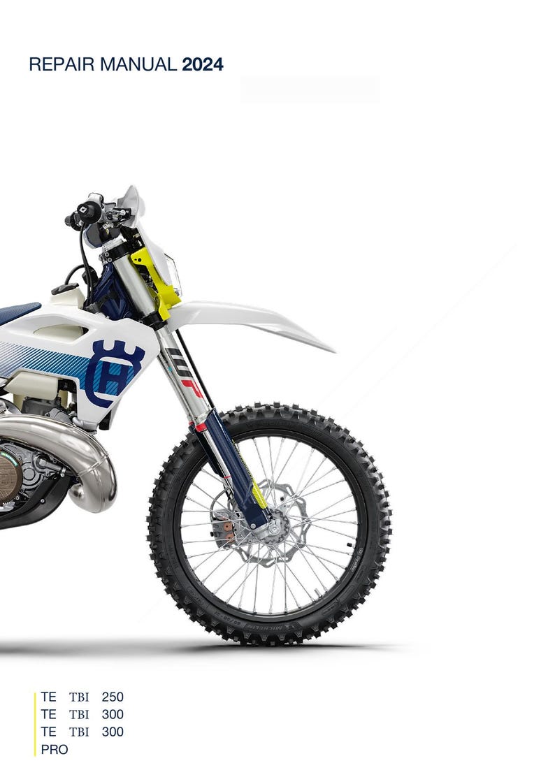 Husqvarna TE TBI 250 300 Service Manual service manual preview page 2