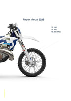 Husqvarna TE 250 300 PRO Service Manual service manual preview page 2