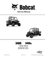Bobcat 3400 3400XL Service Manual service manual preview page 2