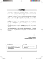 Daedong FX751 Tractor Service Manual service manual preview page 7