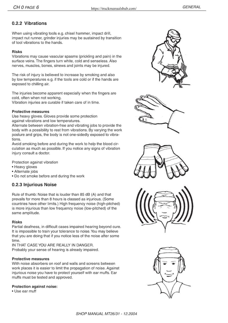 Moxy MT26 MT31 Articulated Dump Truck Service Manual 2004-2008 service manual preview page 5
