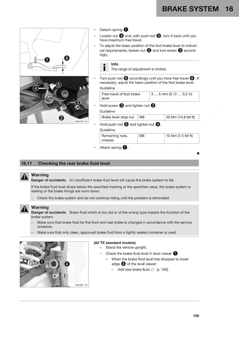 Husqvarna TE TBI 250 300 Service Manual service manual preview page 4