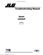 JLG 1250AJP Troubleshooting Manual 2007-2011 Aerial Work Platform service manual preview page 2