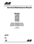 JLG 1930ES 2032ES 2632es 2646es 3246es Service Manual 2014-2018 Scissor Lift pdf service manual preview page 2