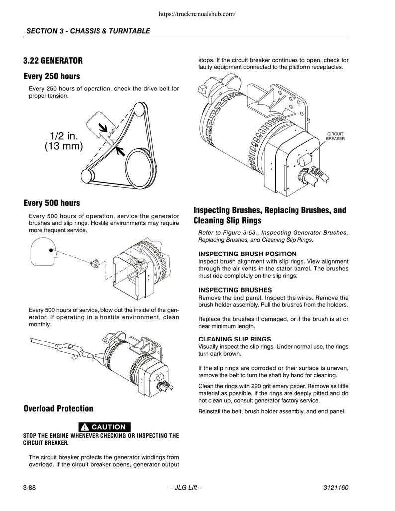 JLG 740A 740AJ Boom Lift Service Manual 2002-2013 Aerial Work Platform PDF Download service manual preview page 3